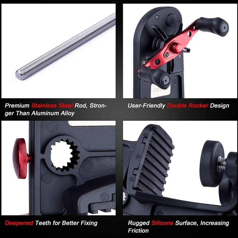 Goture Fishing Line Spooler Winder Machine //Unwinding Function//Reel Spooler Fishing Line Winder Spooler Machine Spooling Station System Fishing Reel Winder Spinning Cast Spincast Trolling Reel - Image 3