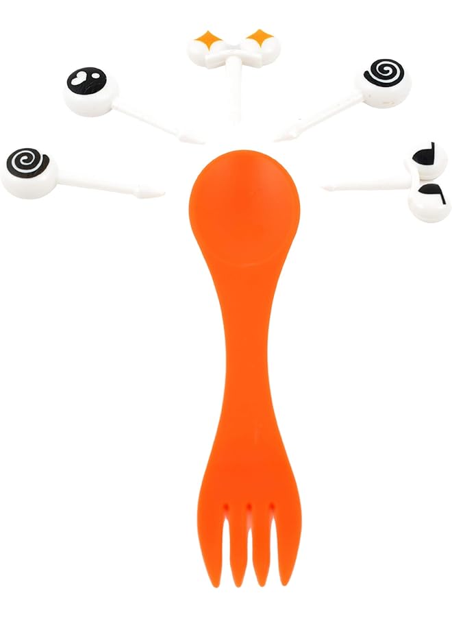 TINY WHEEL Sporks Plus 5 Picks Orange 900105 - Image 1