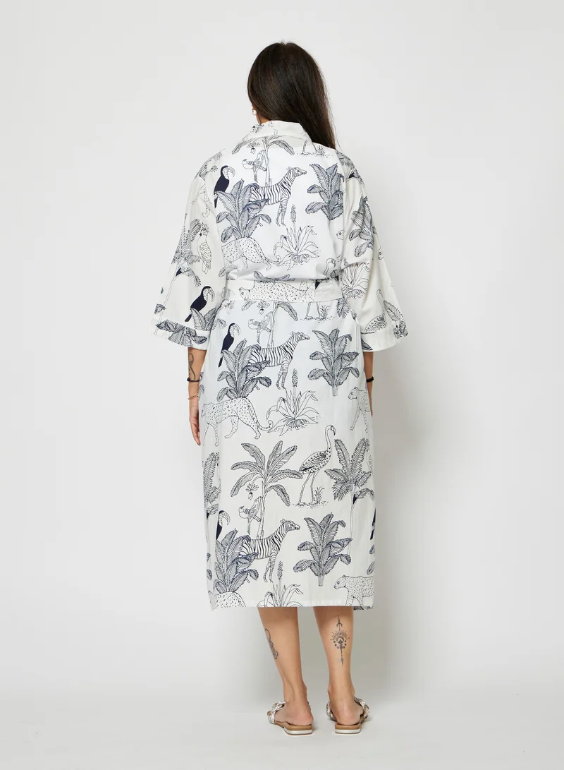 كشمش روب حمام فيكسا كيمونو