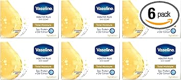 Vaseline صابون فازلين هيلثي بلس ترطيب كامل 6x75غ عبوة من 6 - Image 1