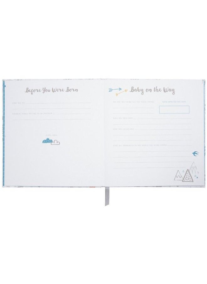 C.R. Gibson Little Man Perfect Bound Memory Book For Newborn And Baby Boys 9.5" X 10" 1 Count (Pack Of 1)  - Image 4