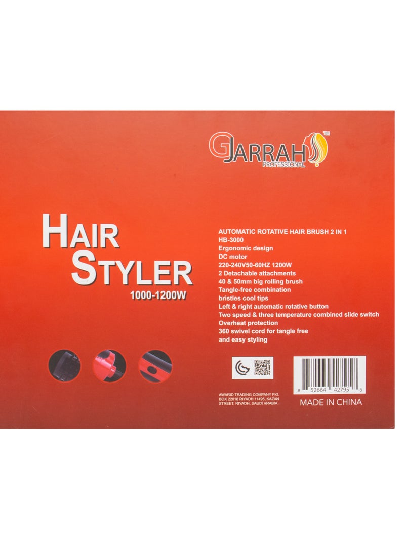 GJarrah Hair Brush Dryer  2 in 1 - Image 5