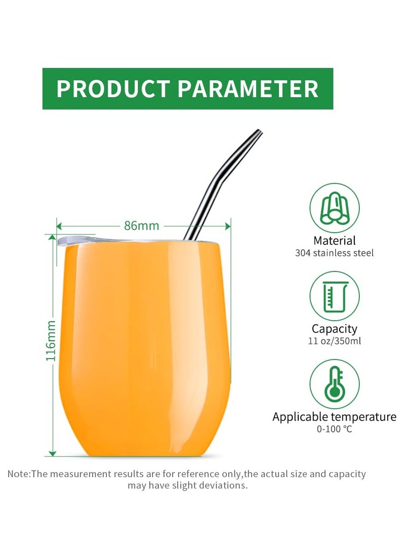 كوبرو كوب يربا متة من الستانلس ستيل  طبقتين 304 بغطاء مقاوم للحرارة وسهل الحمل كوب شاي مع شفاطة وفرشاة تنظيف - Image 3