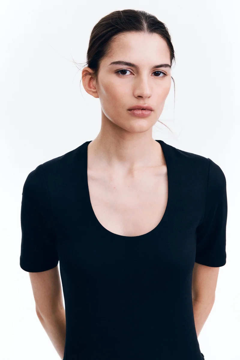 H&M Square-neck top