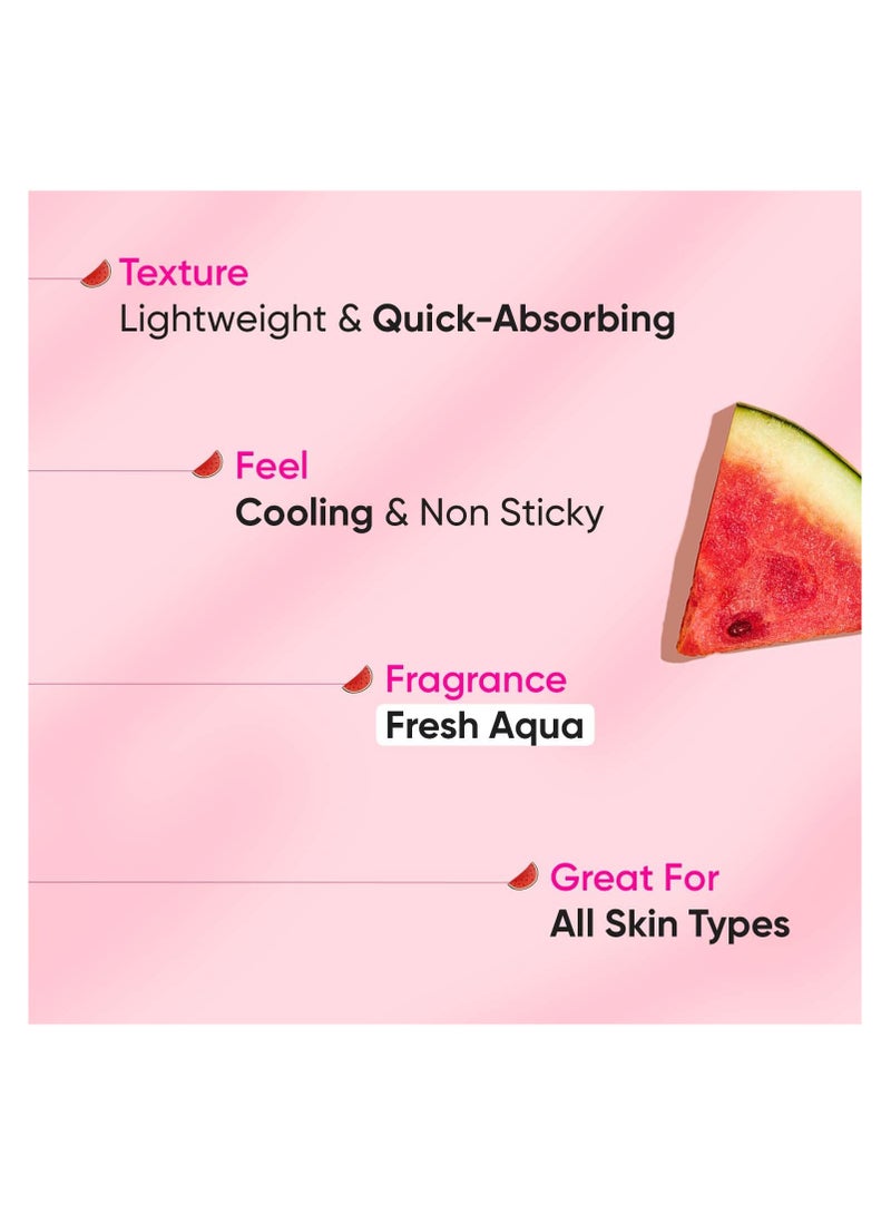 Dot & Key Watermelon Cooling Underarm Roll On | Odour & Sweat Controls | 4% AHA + BHA | Fresh Aqua Fragrance | Gently Exfoliates & Smooths Skin | For Men & Women | 50ml - Image 3