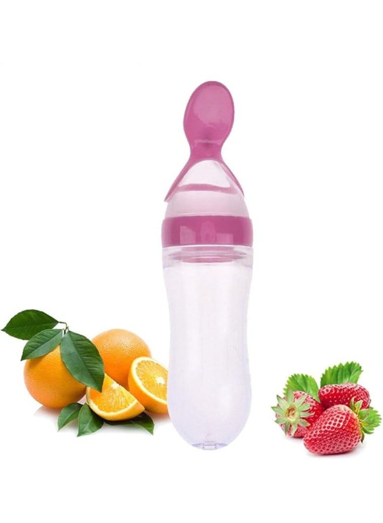 MiniMe Baby Bottle & Fruit Feeder Pacifier Gift Set | Feeding Accessories | 6+ Months | Pink | Food-Safe Plastic | Soft & Gentle on Baby's Skin | Durable | Easy To Clean | Ideal For Daily Use & Gifting. - Image 3