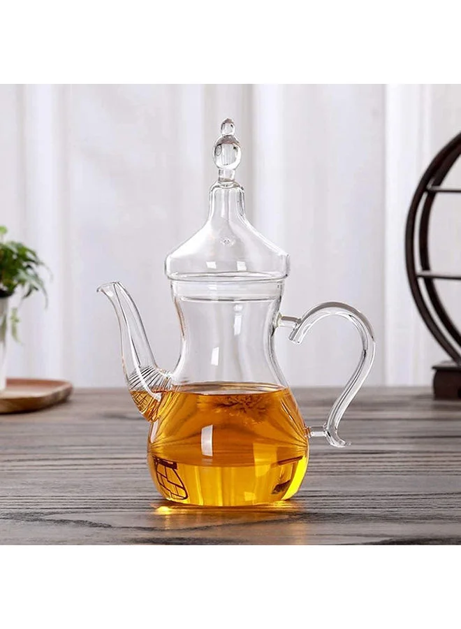 هوم بوكس Zen Borosilicate Arabic Style Teapot 1 L