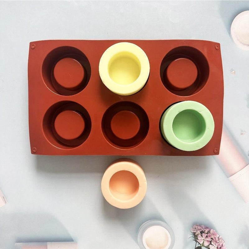 1pc Food Safe Silicone Mold Concave Convex Design For Pudding Cakes Soap Candles Bread Non Stick Baking Mold Creative Desserts Homemade Treats Easy Release Home Bakers - Image 3
