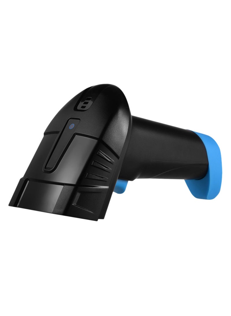 Generic - Handheld 1D 2D QR Wireless Barcode Scanner Bar Code Reader with USB Cradle Receiver Charging Base 100m Long Transmission Distance for Supermarket Retail Store Warehouse Mobile Payment Computer Screen - Image 1