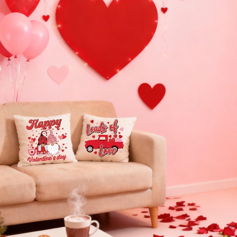 YOUDICT 6 Sheets Valentines Iron On Transfers, Valentines DTF Transfers Ready to Press Love Iron on Transfers for Clothes Bag Pillow Hat DIY Decorations - Image 5