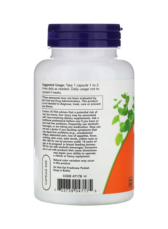 Now Foods Relaxtion Kava Extract - 120 Veg Capsules - Image 3