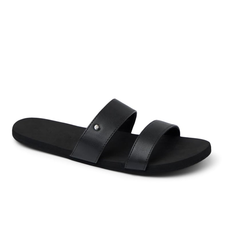 REEF Bliss Nights Eliana Womens Slide Sandal, Super Lightweight and Soft Footbed, Black/Black, 9 - Image 4