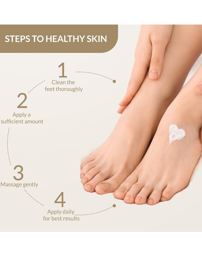 فيكسديرما كريم فوبيتيك، كريم للقدم، للعناية بالقدم لمرضى السكري، للأقدام الجافة والمتشققة، يرطب ويلطف القدم، إصلاح الكعب، للبشرة المتصلبة أو المتشققة، خالي من البارابين - 50 جم - Image 5