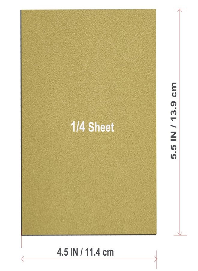 Aceple 52Pcs Aluminum Oxide Sandpaper Variety Pack, 4.5 x 5.5 Inch Sand Paper Sheets Assorted for Block Sander Wood Metal Wet Dry Sanding 80/100/150/220/320/400 Grits (1/4 Sheet) - Image 3