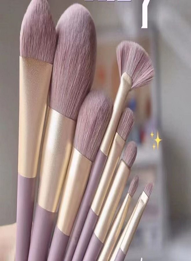 9 قطعة بنية فرشاة عين خيال فرشاة - Image 3