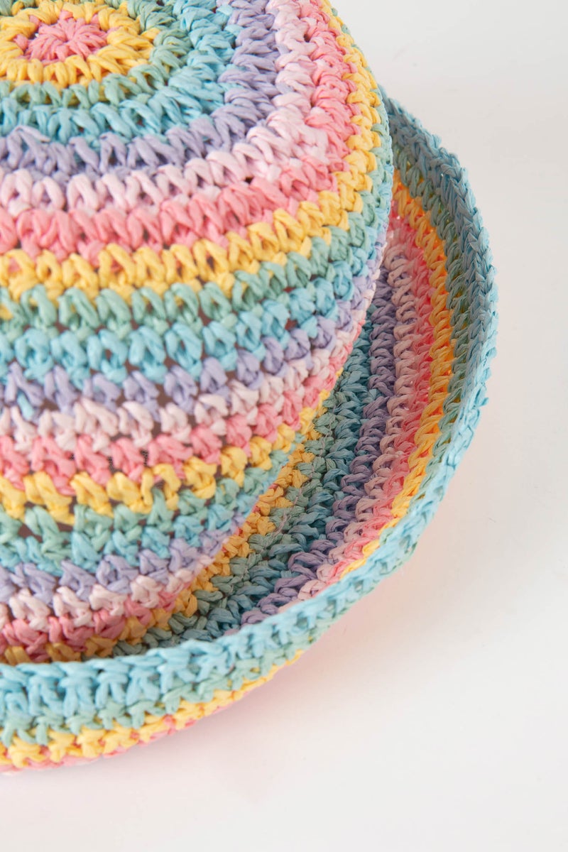 DeFacto Multicolour Girl Girl Straw Hat Casual - Image 2