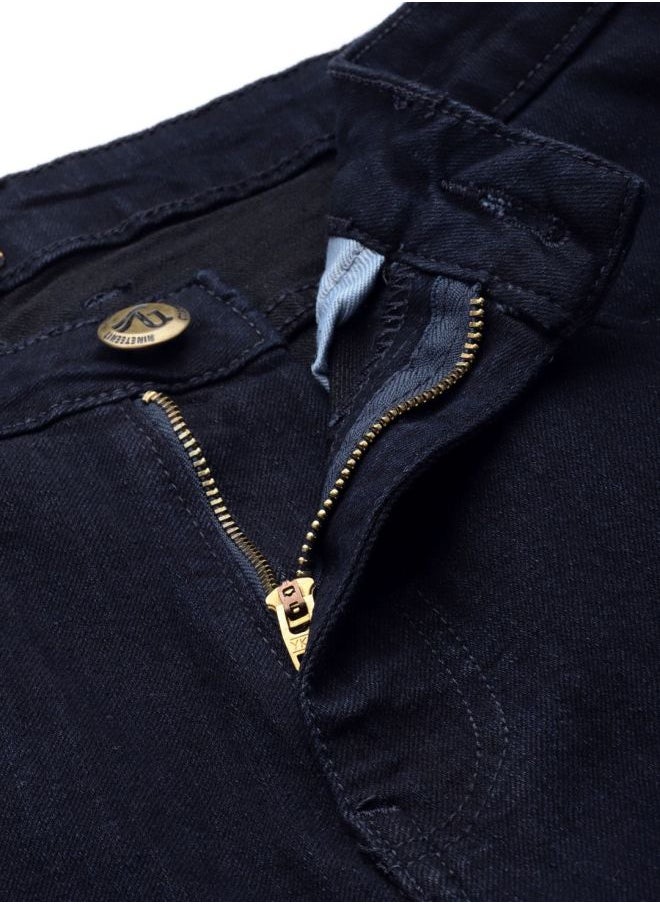 The Indian Garage Co Men Skinny Fit Solid Mid-Rise Stretchable Jeans  - Image 3