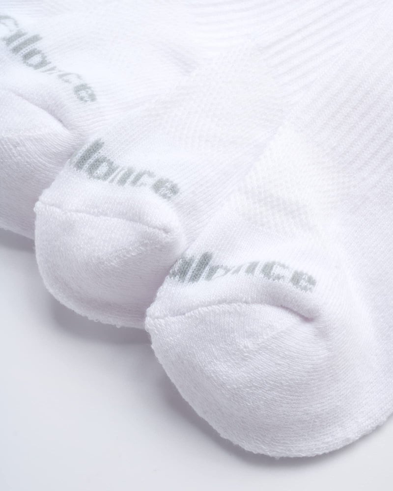 New Balance Men's Low Cut Socks - 6 Pack Moisture Control Comfort Stretch No Show Socks - Active Socks for Men (Size: 6-12.5), Size 6-12.5, White - Image 5