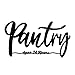 BiaGift BiaGift Metal Pantry Sign For Kitchen, Pantry Wall Decor, Rustic Farmhouse Kitchen Decorations Wall, 13.4 X 7.4 inches,  - Image 2