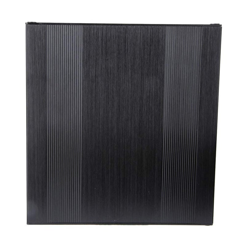Brushed Black Oxide Split Type Aluminum Cooling Case Enclosure, Aluminum Box for Amplifier GPS, Heat Dissipating Electronic DIY Project Box with Professional Sandblast Finish, for (150mm Long) - Image 5