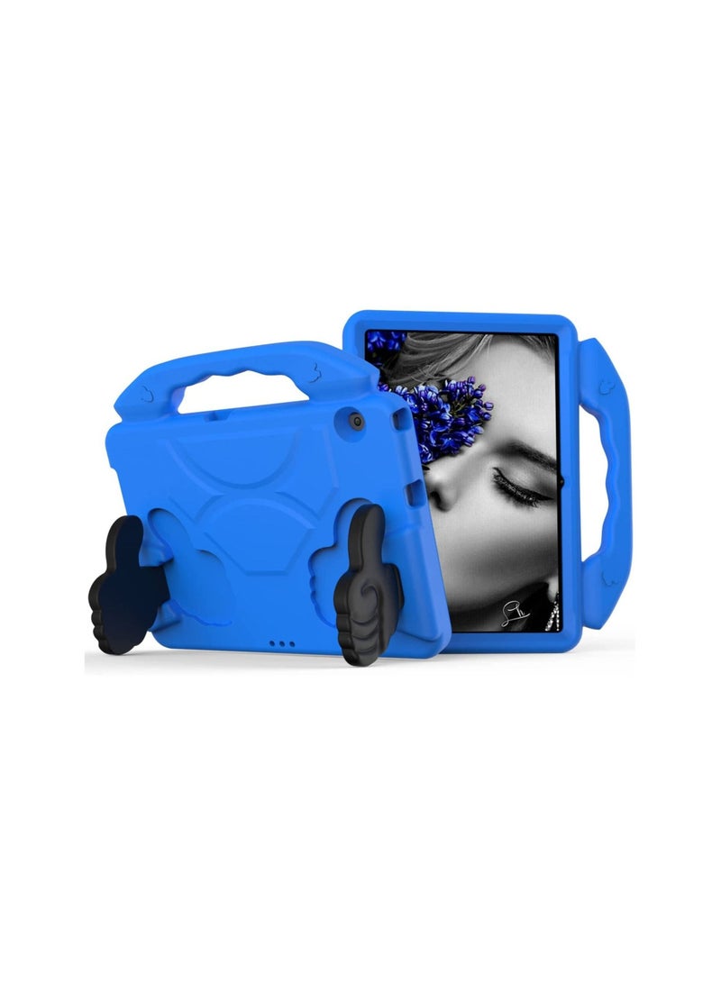 SYOSI Tablet Case,  Case for Lenovo Tab M10 HD 2nd Gen, for TB-X306F, TB-X306X, Lightweight Shockproof Kid-proof Cute Cover with Handle Kickstand for Lenovo M10 HD 2nd Gen 10.1" (Blue) - Image 1