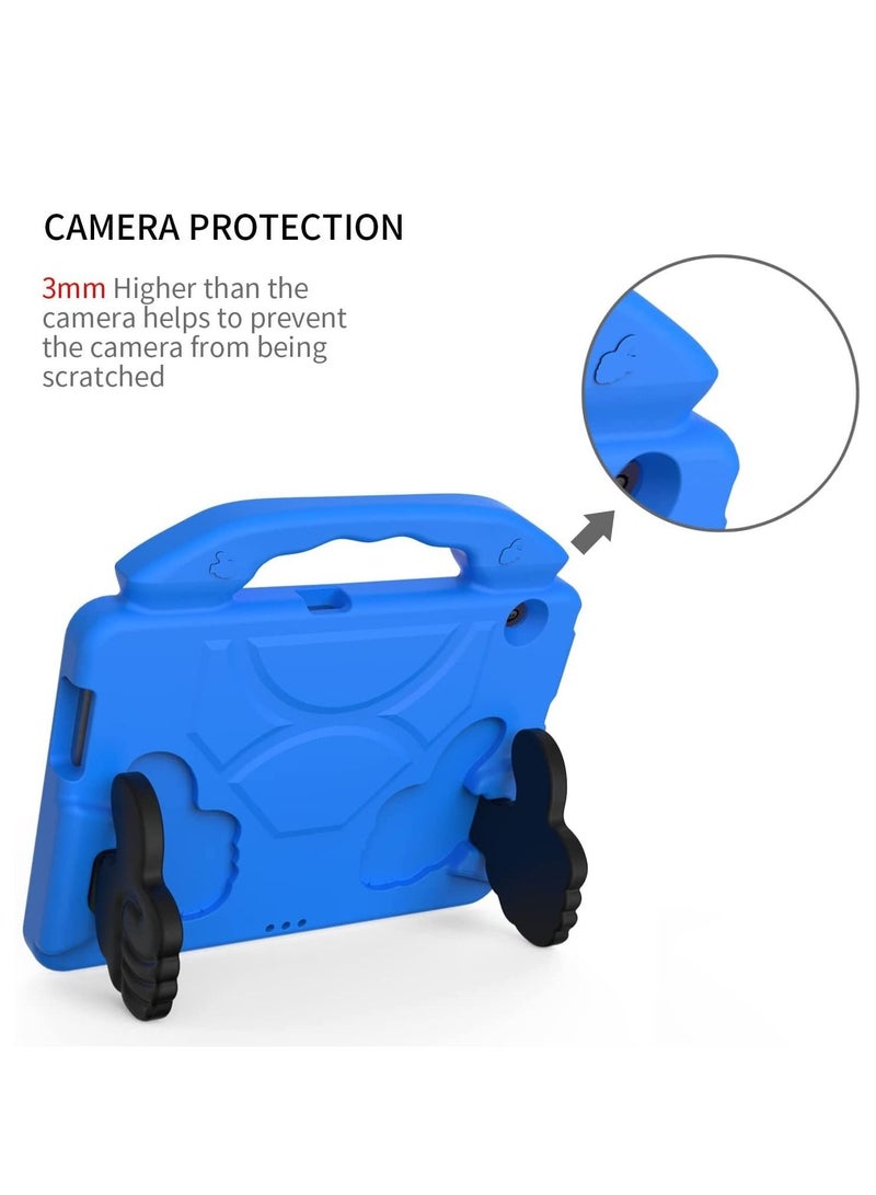 SYOSI Tablet Case,  Case for Lenovo Tab M10 HD 2nd Gen, for TB-X306F, TB-X306X, Lightweight Shockproof Kid-proof Cute Cover with Handle Kickstand for Lenovo M10 HD 2nd Gen 10.1" (Blue) - Image 5