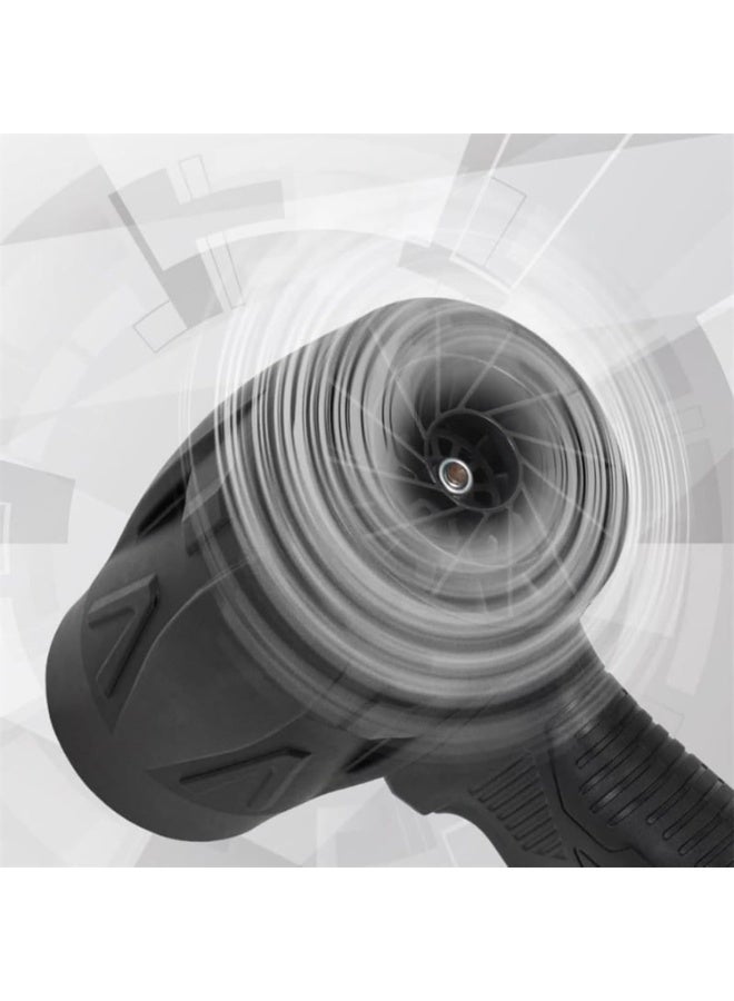 Violent Turbo Jet Blower, Cordless Turbo Super Power Air Duster, Stepless Speed Regulation Jet Dry Blower Car Drying, Car Dryer Air Blower (Black) - Image 5