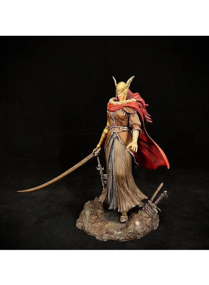 general Elden Ring Valkyrie Marlenia Doll Model Statue Ornament, Samurai PVC Model Toy Decoration Collection Gift (23cm) - Image 2
