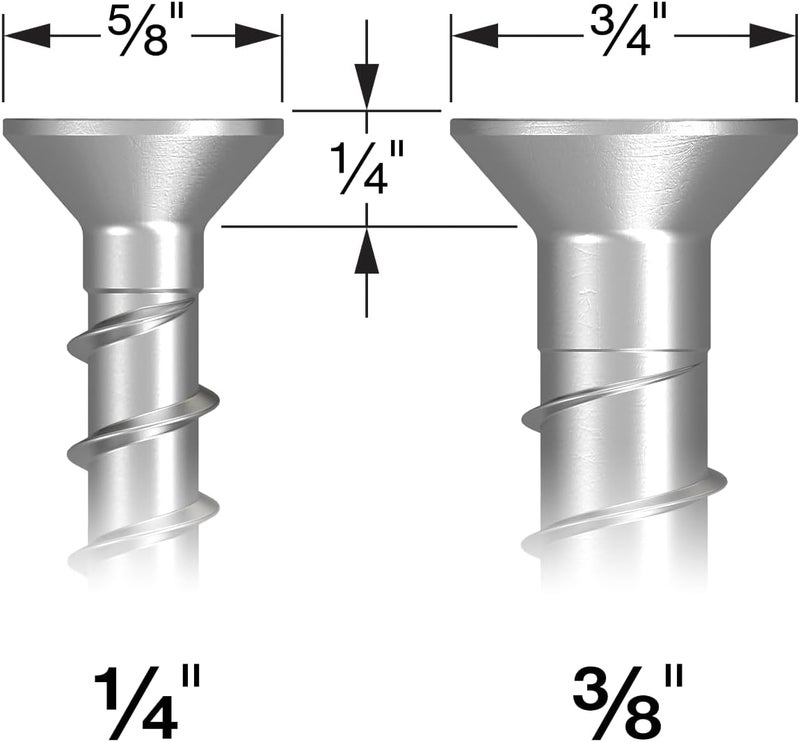 Simpson StrongTie THD37400CS Titen HD 3/8 in. x 4 in. Zinc-Plated Countersunk Head Heavy-Duty Screw Anchor (50-Qty) - Image 4