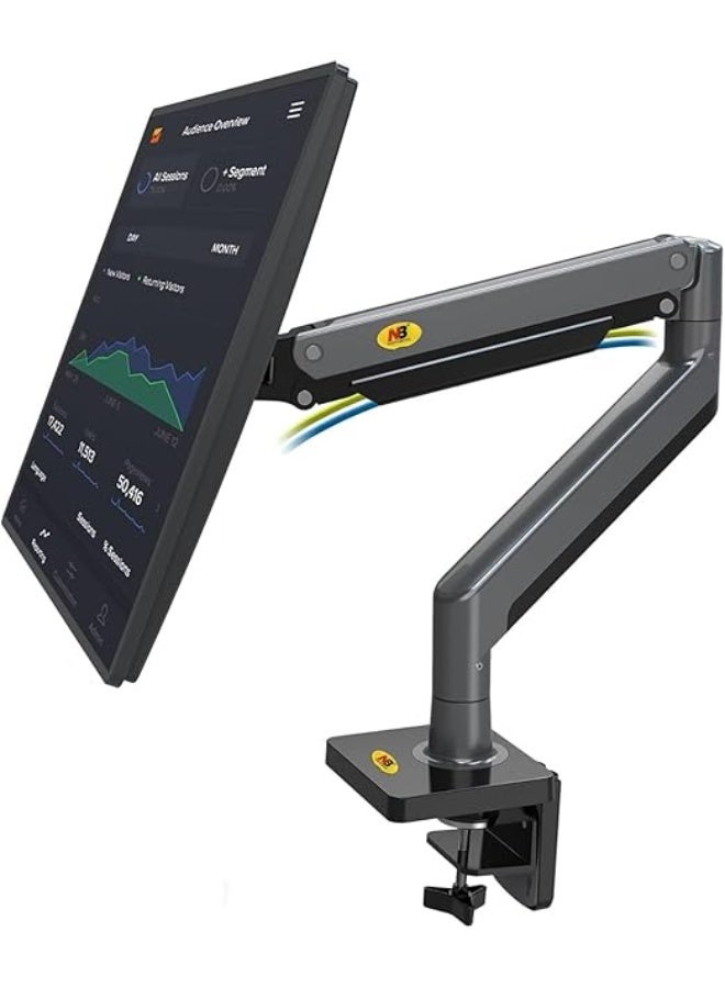 NB NORTH BAYOU North Bayou Nb G40 Shock Absorber Monitor Stand – 22"-40", 2-15kg Professional Desk Mount - Image 5