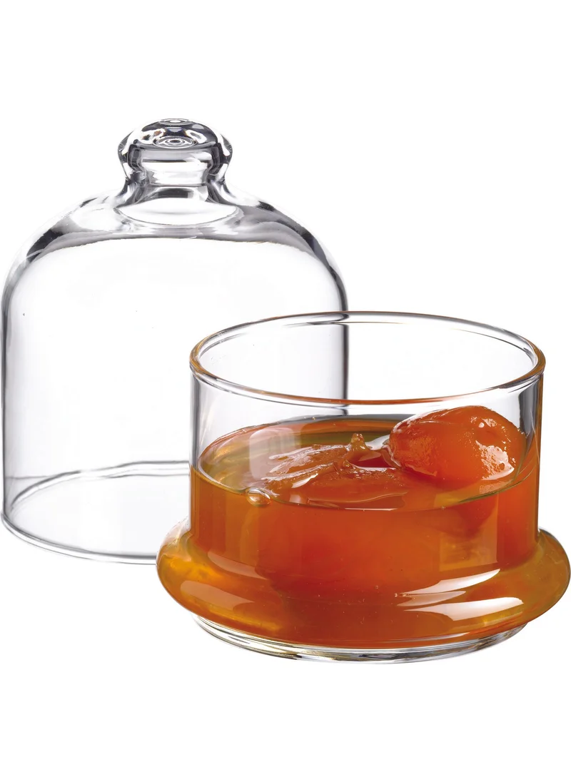 Paşabahçe 2-Piece Jam and Butter Bowl with Lids