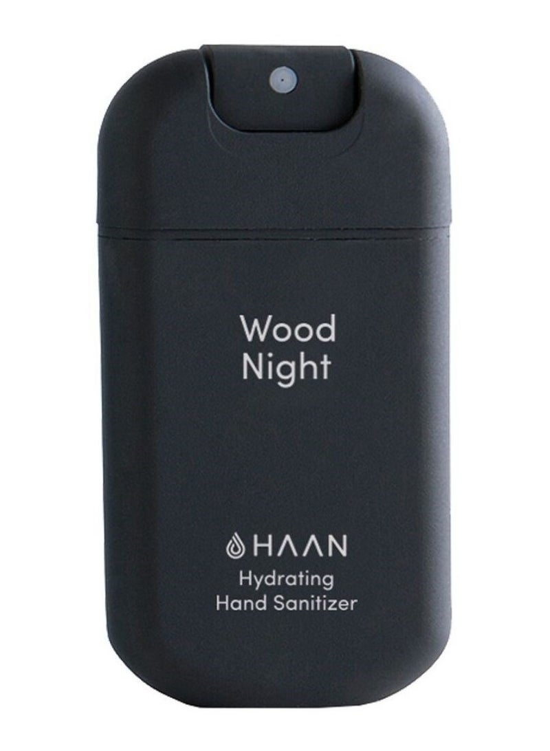 Haan Pocket Size Hydrating Hand Sanitizer Wood Night 30ml - Image 1