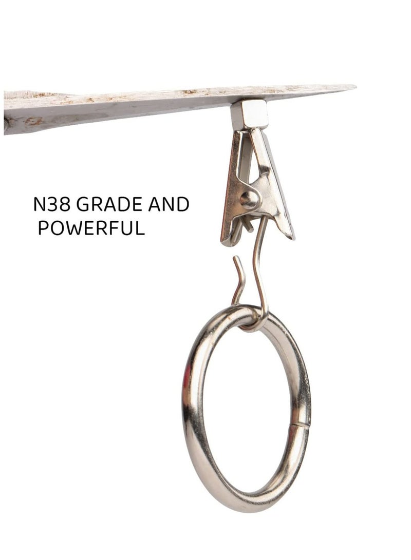 SOLARAE Square Cube Magnets, 40Pcs Fridge Magnets, 5 x 5 x 5mm Strong Magnet, Square Magnets Mini Small Magnets for Office, Office, Map, Photo (Square) - Image 3