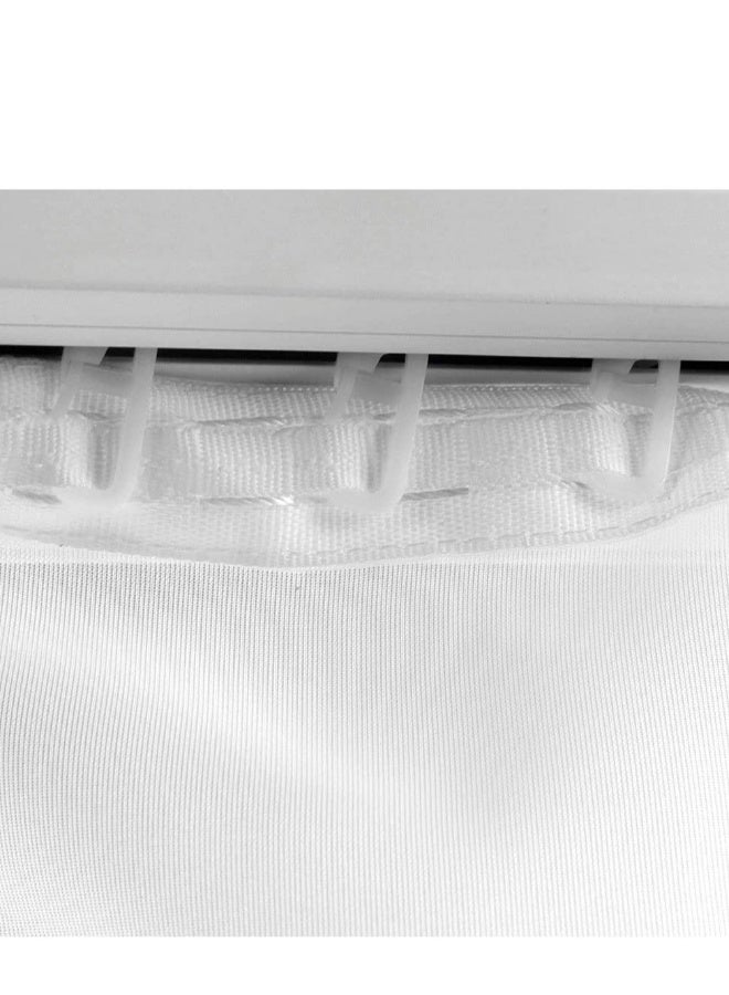100 Pcs Curtain Hooks for 11mm Curtain Rails - Sliding Curtain Clips and Glider Hooks for Easy Drape Hanging and Door Curtains  - Image 3