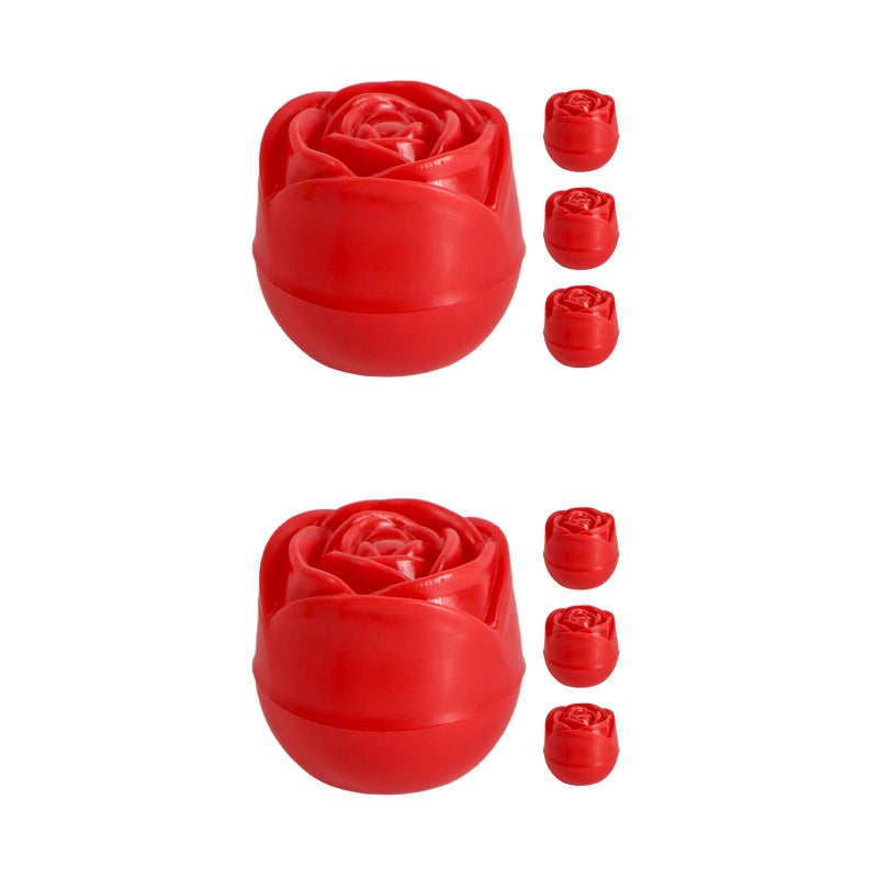 8 pcs Rose Flower Candle Lights For Valentines Day Wedding Decor Battery Operated Flameless Candles For Anniversary And Proposal Decorations - Image 1