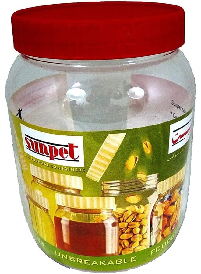 Sunpet Round Spice Jar, 1500 ml Capacity - Image 1