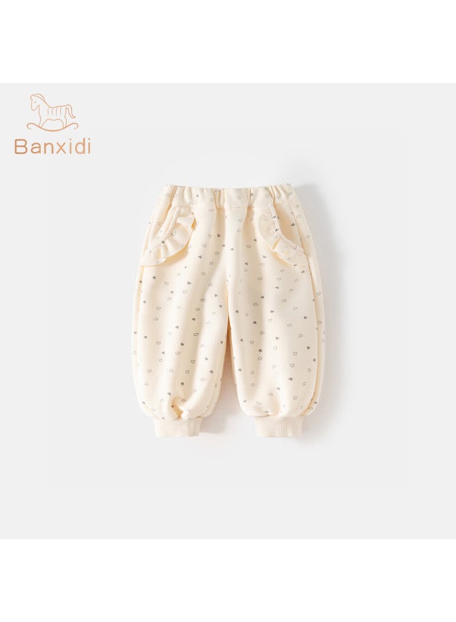 Benhedi Banxidi Girls' Pants Spring And Autumn  New Stylish Baby Sweatpants Kids Jogger Pants Spring Children's Casual Trousers - Image 1