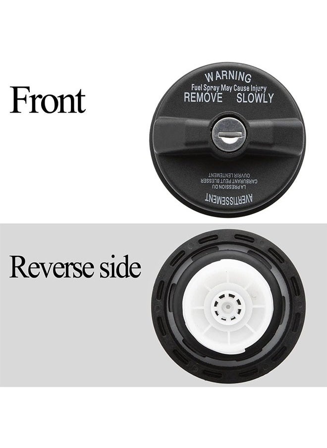 ZVEV Locking Gas Cap Lock Fuel Cap Replace 05278655AB 5278655AB Compatible with Chrysler Dodge Jeep Ram Challenger Grand Caravan Ram 1500 Grand Cherokee Wrangler JK TJ Liberty Compass Patriot - Image 3