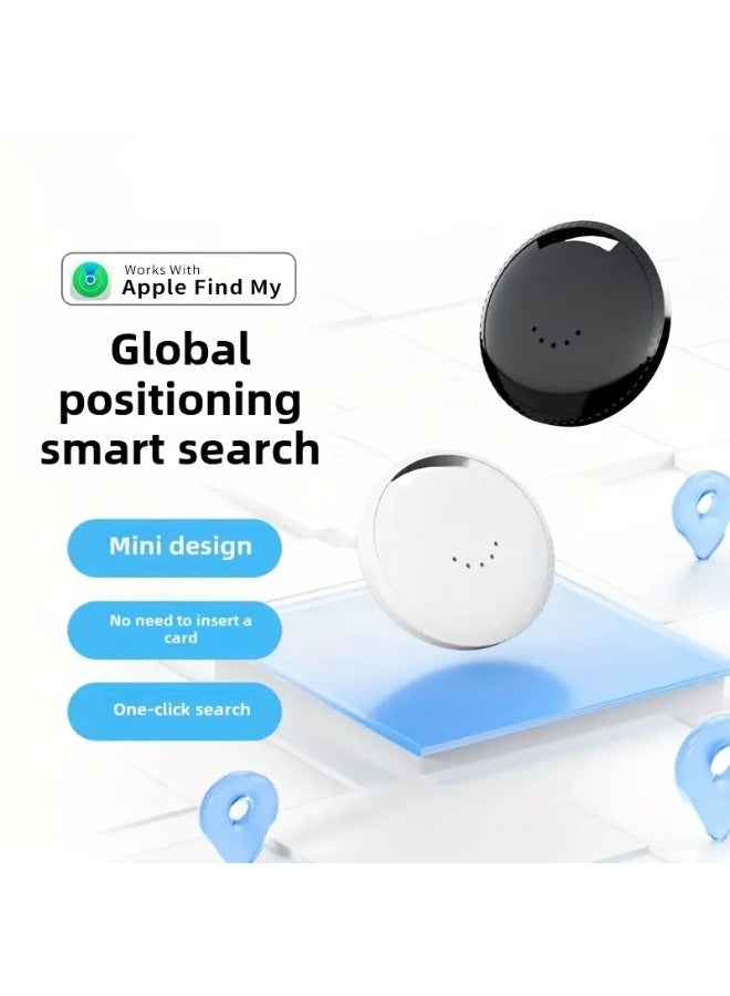 (2 Pack)Smart Bluetooth Tracker Key Finder – Anti-Loss Device Compatible with Apple Find My App, Works with iOS, with Alarm and Bluetooth 5.2 - Image 1