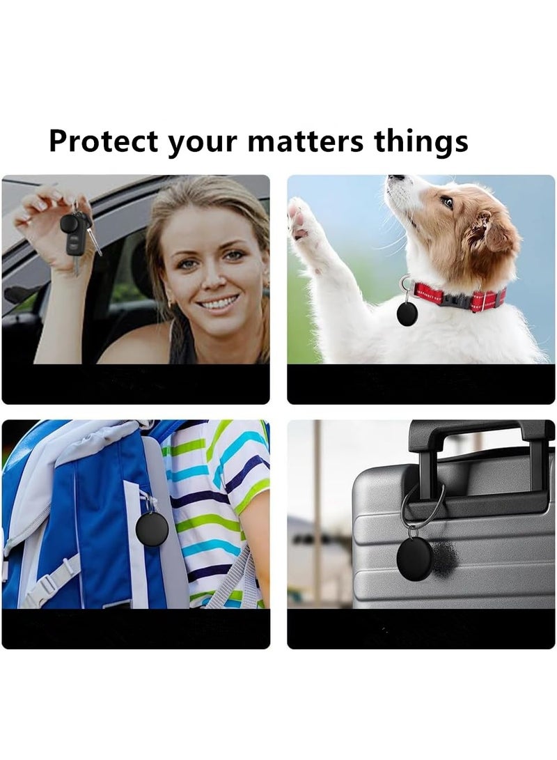 (2 Pack)Smart Bluetooth Tracker Key Finder – Anti-Loss Device Compatible with Apple Find My App, Works with iOS, with Alarm and Bluetooth 5.2 - Image 2