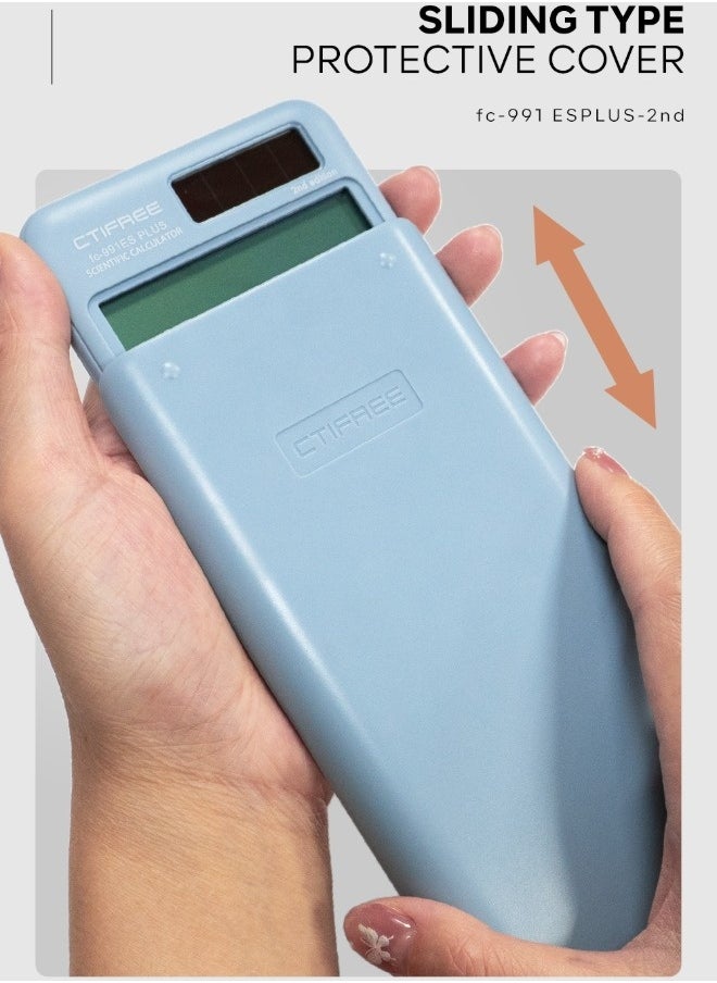 سيتيفري آلة حاسبة علمية CTIFREE زرقاء FX991 ES PLUS الجيل الثاني  - Image 5