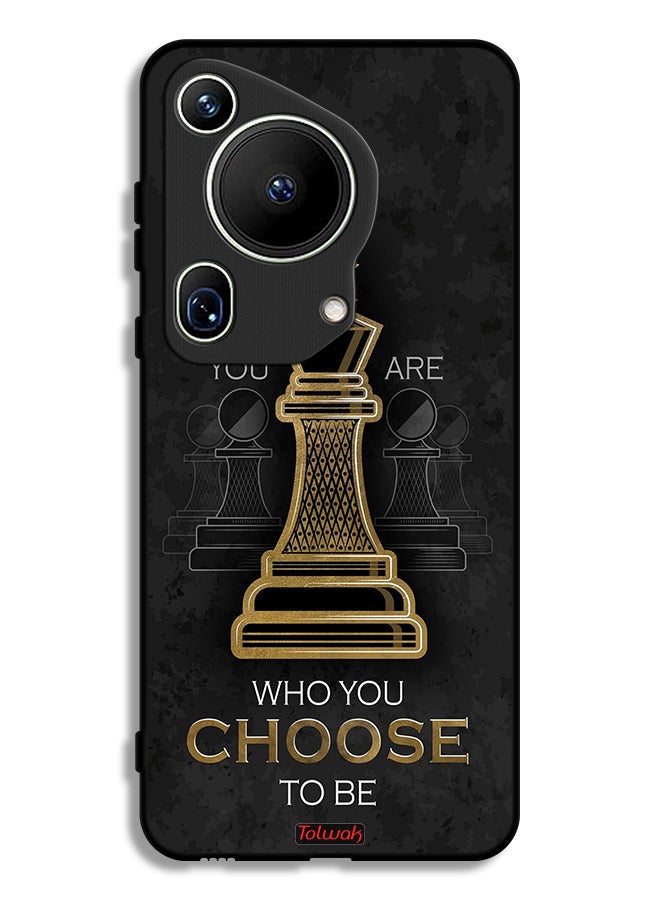 Tolwak Huawei Pura 70 Ultra Protective Case Cover You Are Who You Choose To Be - Image 1