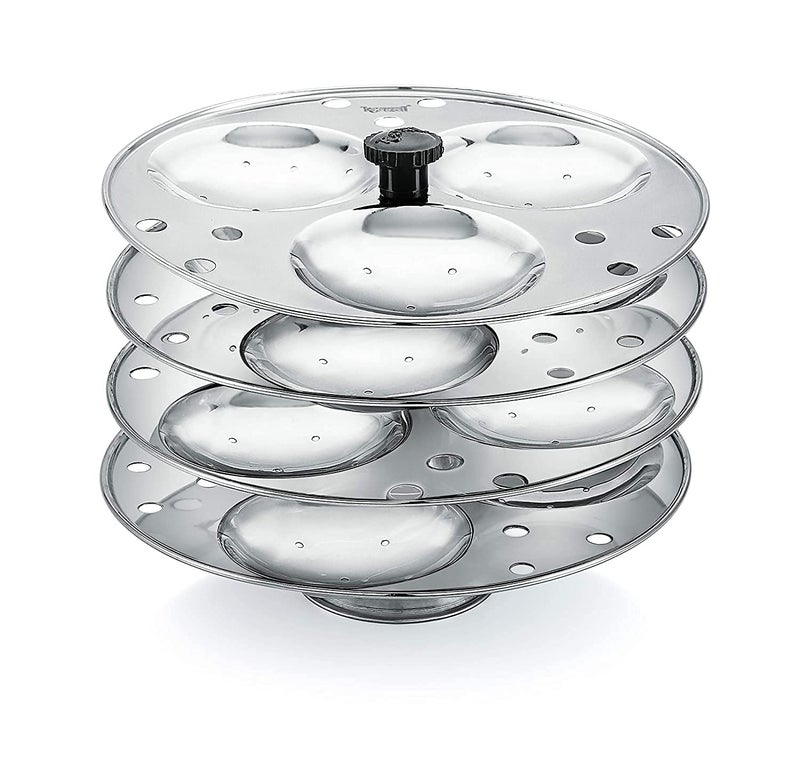 Dynore Stainless steel Idli stand/dli maker 3x4 plates (12 Idli) - Image 3