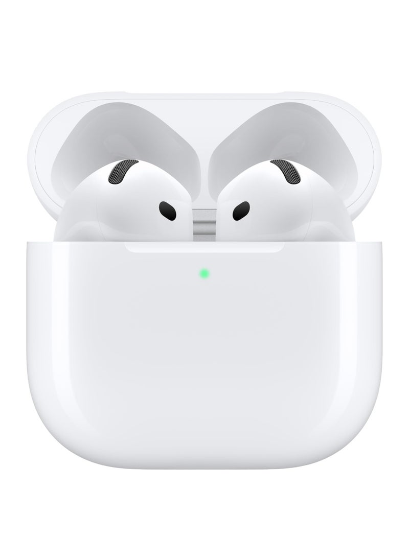 Generic - AirPods 4 Wireless Earbuds, Bluetooth Headphones, with Active Noise Cancellation, Adaptive Audio, Transparency Mode, Personalized Spatial Audio, USB-C Charging Case, Wireless Charging - Image 1