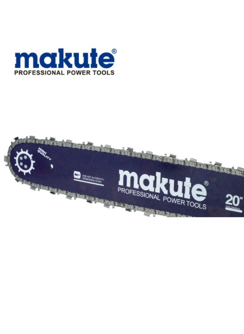 makute - Gasoline Chainsaw, Wood Cutting Chainsaw for Efficient, Powerful 54.6cc Powerful 2-Stroke Engine with 20-Inch Chain for Heavy-Duty Firewood and Tree Cutting – GC2301 - Image 1