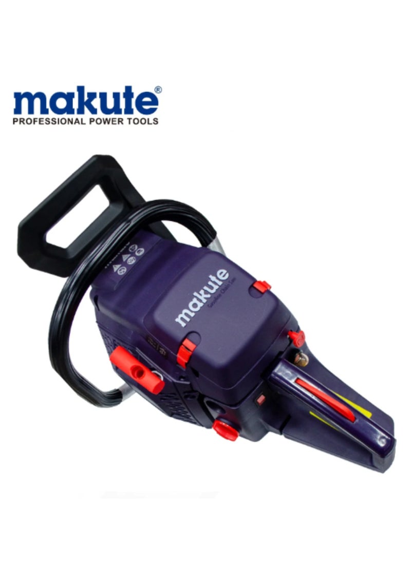 makute - Gasoline Chainsaw, Wood Cutting Chainsaw for Efficient, Powerful 54.6cc Powerful 2-Stroke Engine with 20-Inch Chain for Heavy-Duty Firewood and Tree Cutting – GC2301 - Image 1