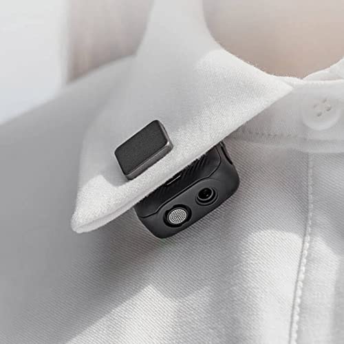 INSYOO Original Mic Clip Magnet(Pair) for DJI Wireless Transmitter: Easy Attachment and Seamless Wearing(Not Logo) - Image 4