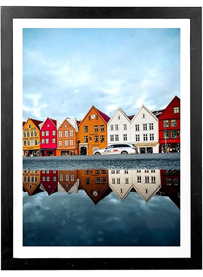 The Bros Photo Frame A3, Photo Display with Plexiglass for Wall for Art/Family/Painting/Certificate/Friends Display - Image 1