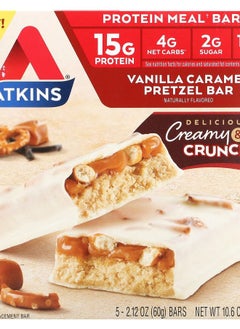 Protein Meal Bar Vanilla Caramel Pretzel 5 Bars 2.12 oz (60 g) Each - pzsku/ZBF6668248AA315C96349Z/45/_/1740571579/fedb4b51-4a94-4ec9-beb5-6f608e1b8b31