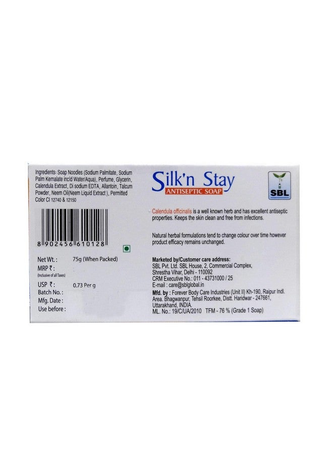 SBL Silk N Stay Calendula Soap, 75g (Pack of 2) - Image 2